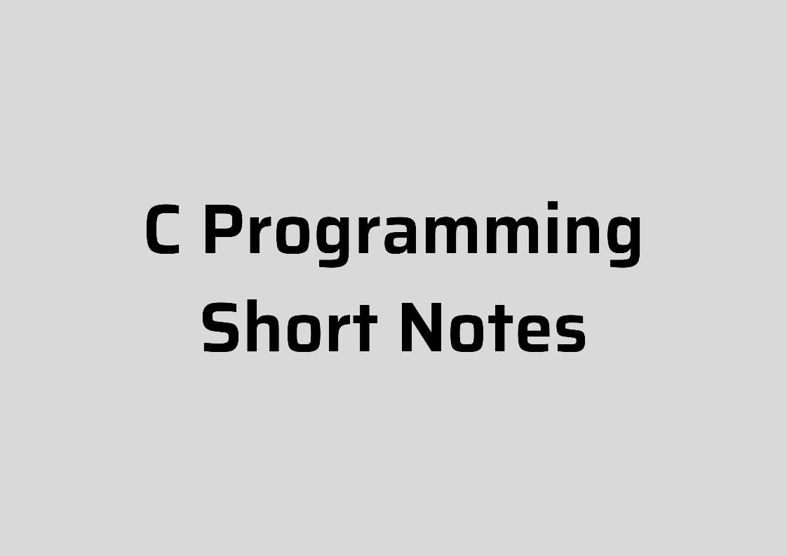 C Programming