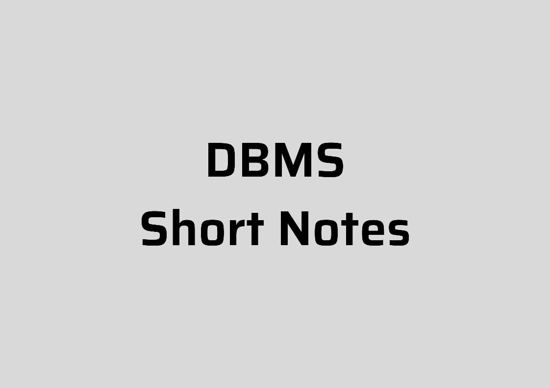 DBMS